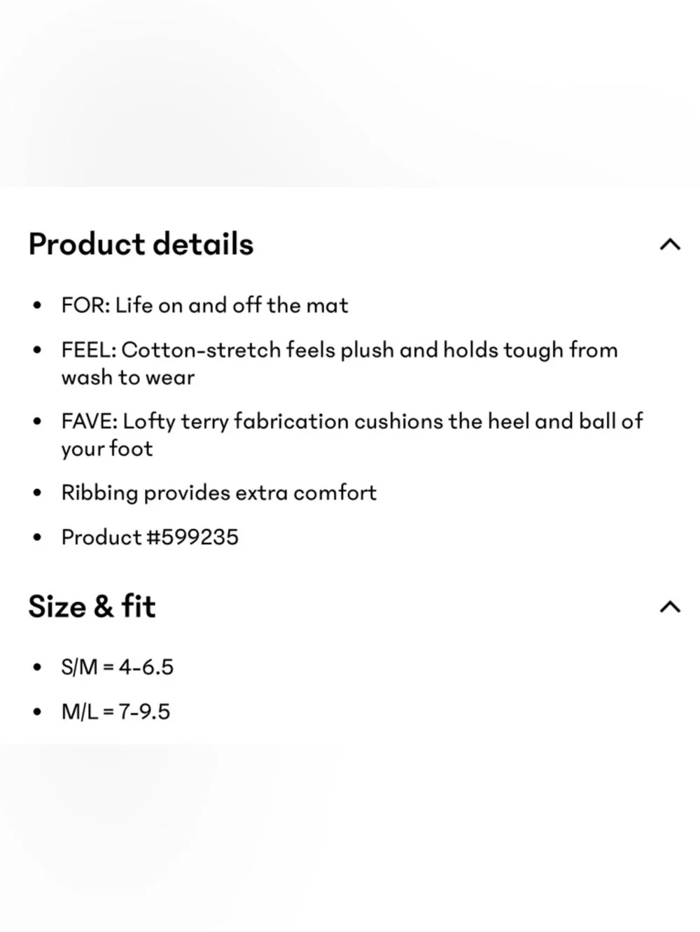 Athleta Color block Crew Socks in Eden| S/M